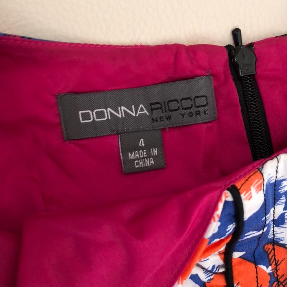 Donna Ricco Dress Sz 4 - Picture 3 of 4